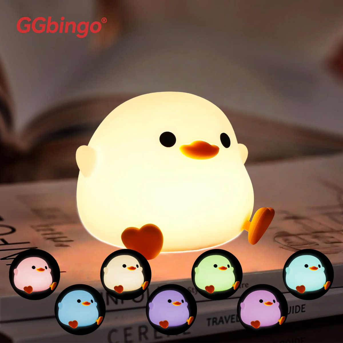 Silicone Animal Night Light