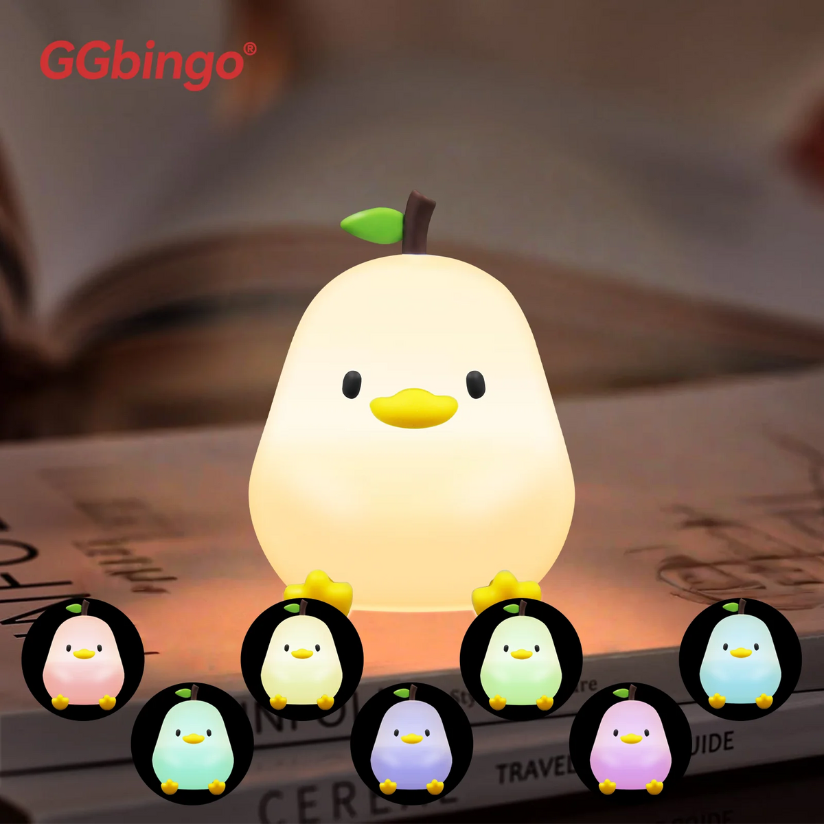 Silicone Animal Night Light