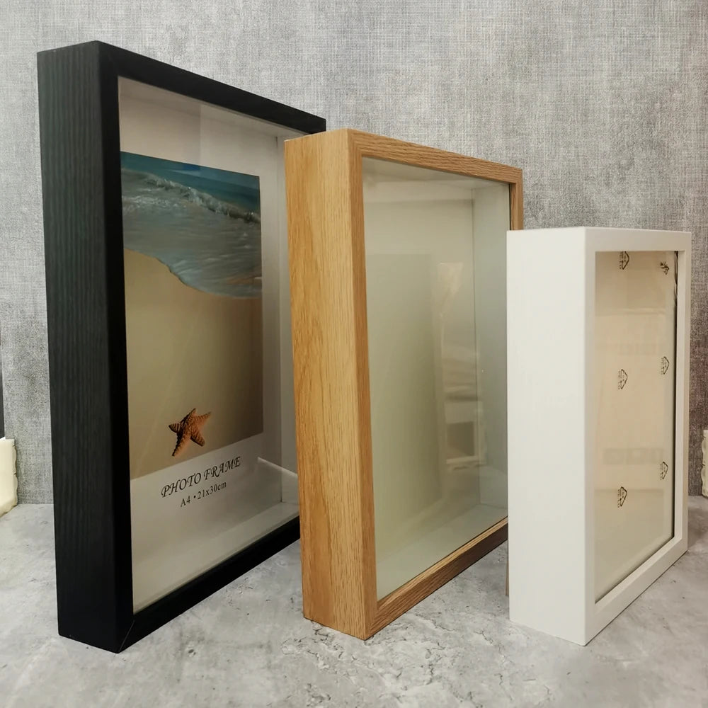 Wooden Shadow Box Frame