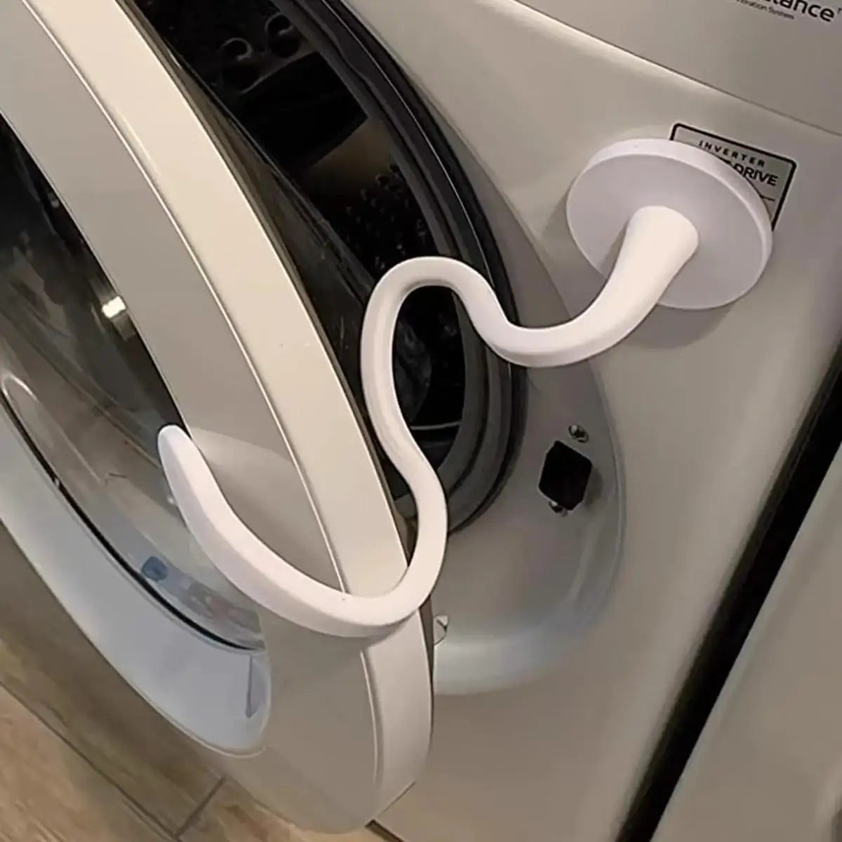 Front Washing Machine Door Strong Magnet Bracket Strong Magnetic Washing Machine Door Door Bracket Magnet Snake-Shaped Silicone