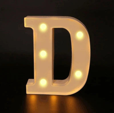 Illuminated LED Letters