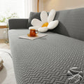 Jacquard Elastic Sofa Cover For Living Room Slipcovers Stretch Polar Fleece Armchair Protector L Shaped Sofa 1/2/3/4 Seater Home