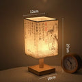 Japanese Wooden Ambient Table Lamp