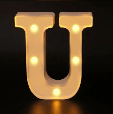 Illuminated LED Letters