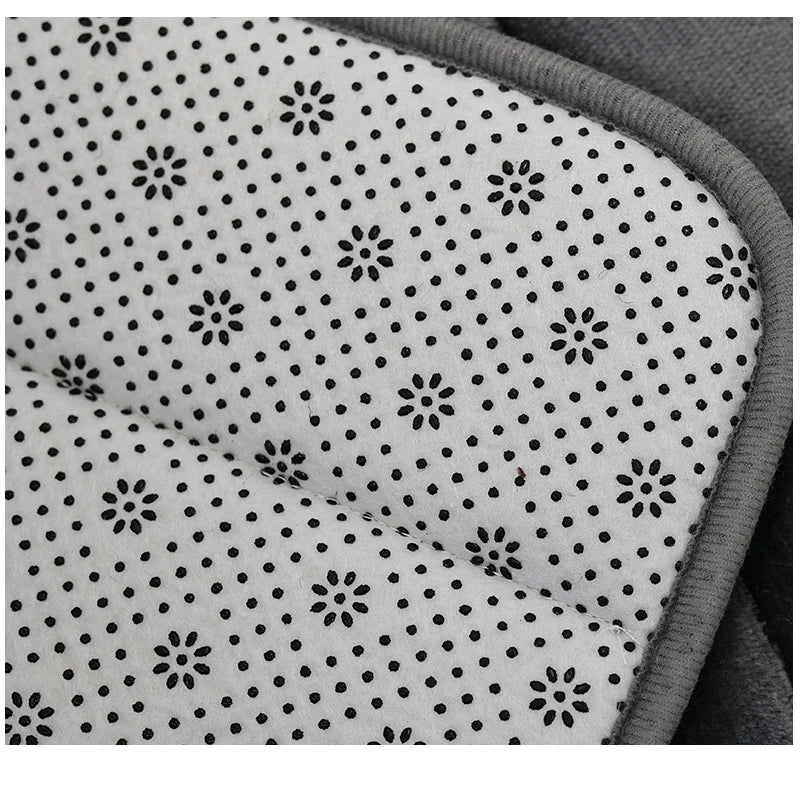 Bathroom Coral Velvet Anti-skid Mat,Quick Water Absorption,Dry Machine Washing,Toilet Mat,SoftComfortable, Easy Mat Bathroom Use