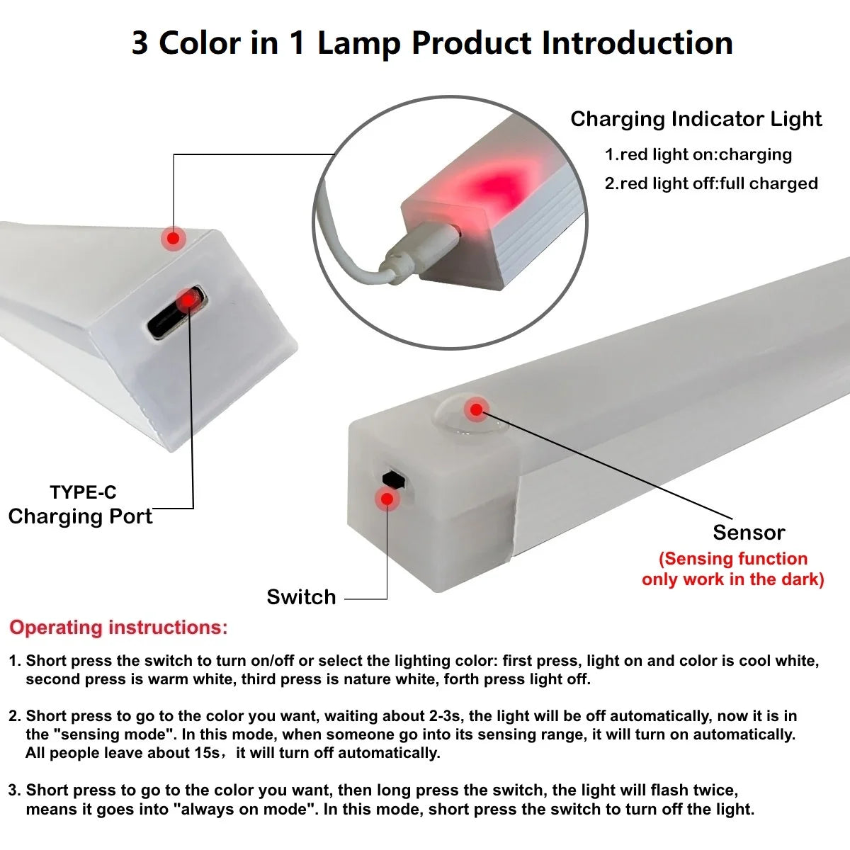 Motion Sensor LED Light