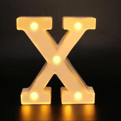 Illuminated LED Letters