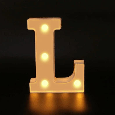 Illuminated LED Letters