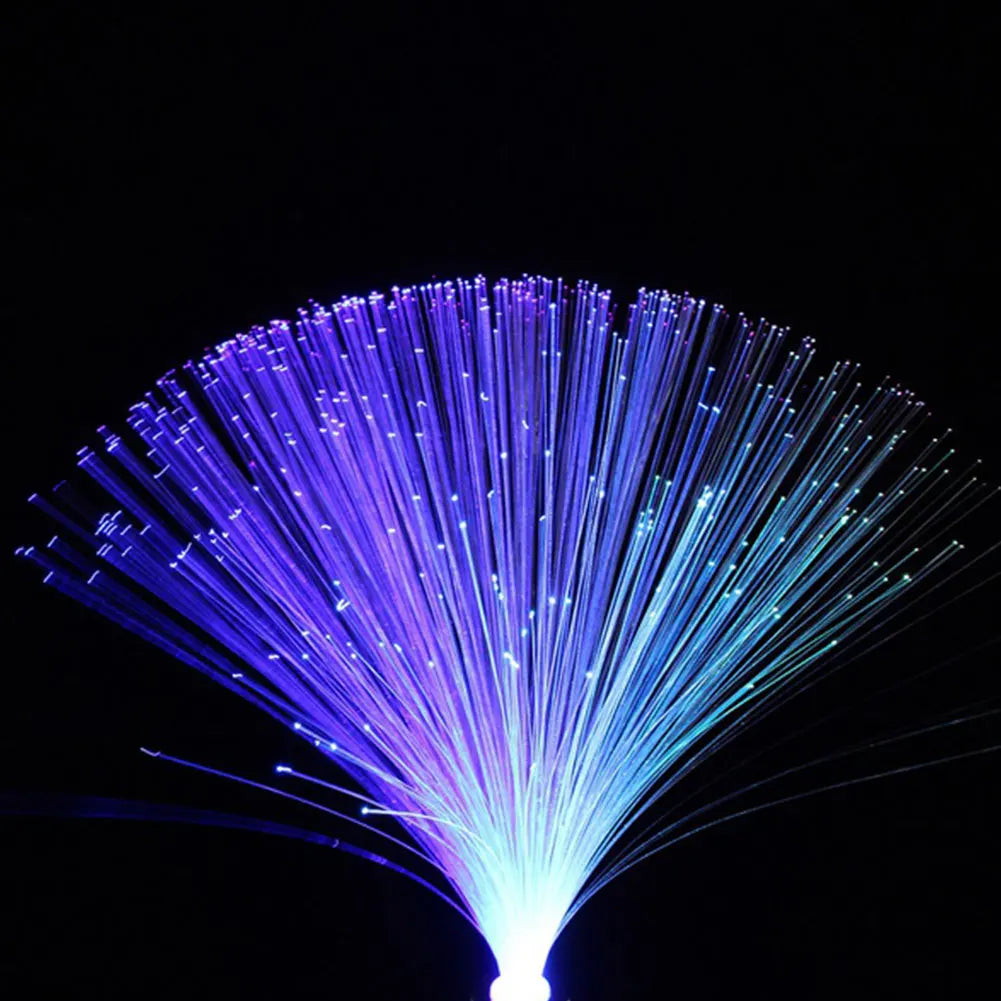 Multicolour LED Fibre Optic Table Lamp