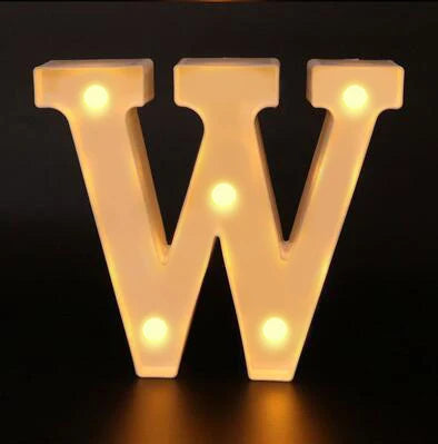 Illuminated LED Letters
