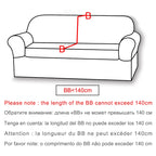 Jacquard Elastic Sofa Cover For Living Room Slipcovers Stretch Polar Fleece Armchair Protector L Shaped Sofa 1/2/3/4 Seater Home