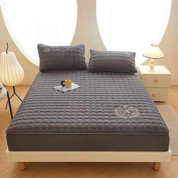 Protector de Colchón Acolchado con Elástico