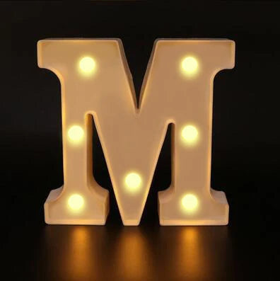 Illuminated LED Letters