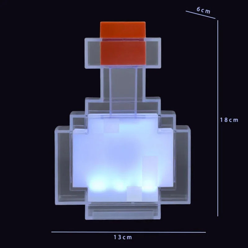 Colour-Changing LED Potion Bottle Light