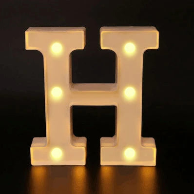 Illuminated LED Letters