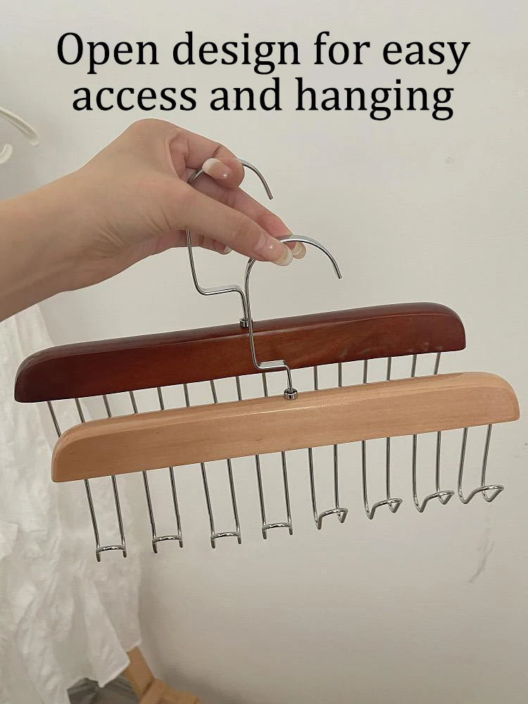 Pack Bra Hanger Belt Hanger for Closet with 8 Metal Hooks Tank Top Hanger Space Saving Tie Rack for Men Closet Organizers