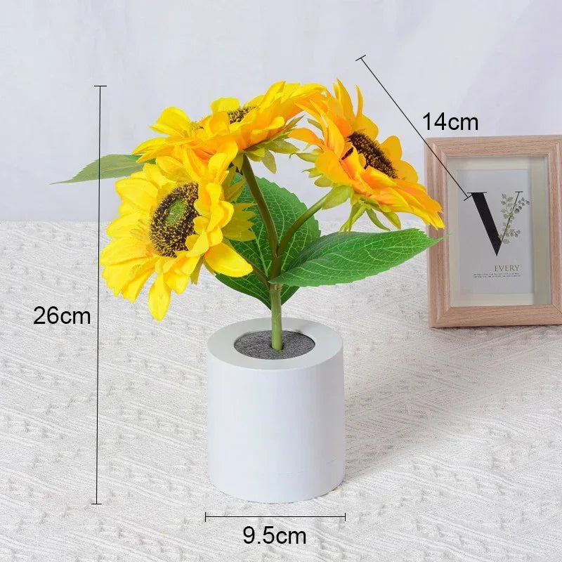 LED Sunflower Table Lamp