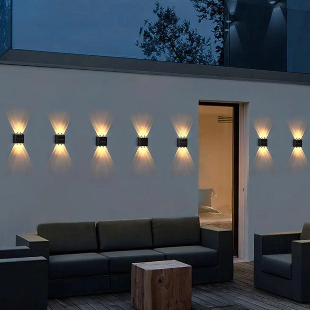 LumiGlow - Solar Wall Light