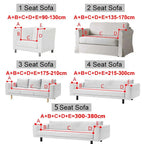 Elastic Jacquard Fabric Sofa Cover Stretch Couch Cover Sectional L Shape Sofa Slipcover Corner Case for Living Room 1/2/3/4 Seat