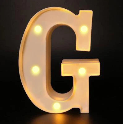 Illuminated LED Letters