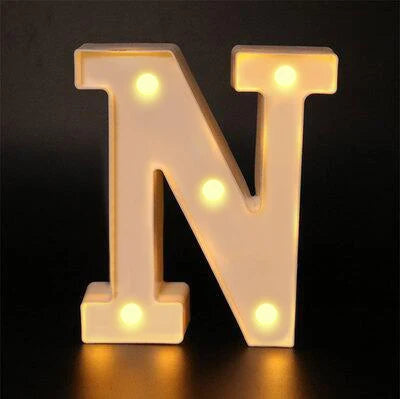 Illuminated LED Letters