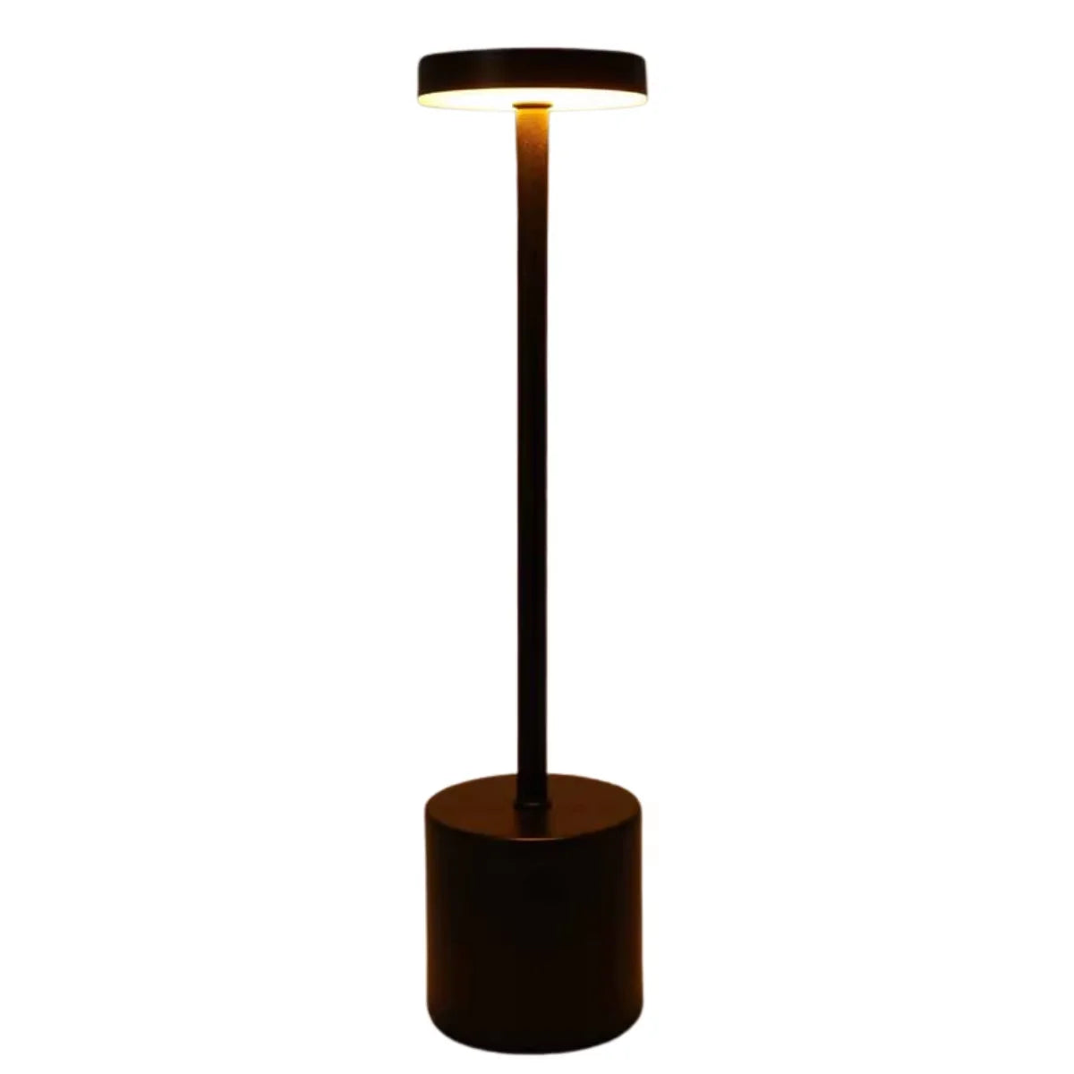 USB Metal Rechargeable Desk Writing Lamp Room LED Bedside Decorative Table Lamp Restaurant Bar Desktop Mood Lighting Night Light