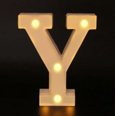 Illuminated LED Letters
