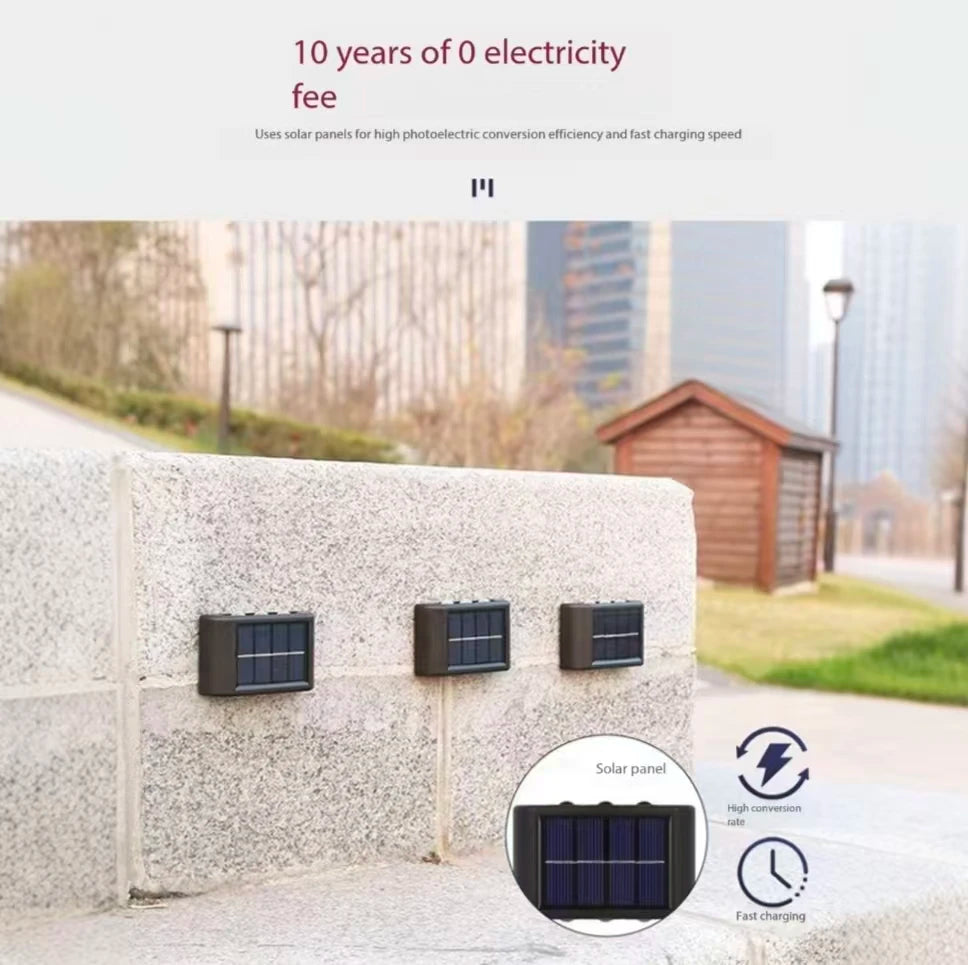 LumiGlow - Solar Wall Light