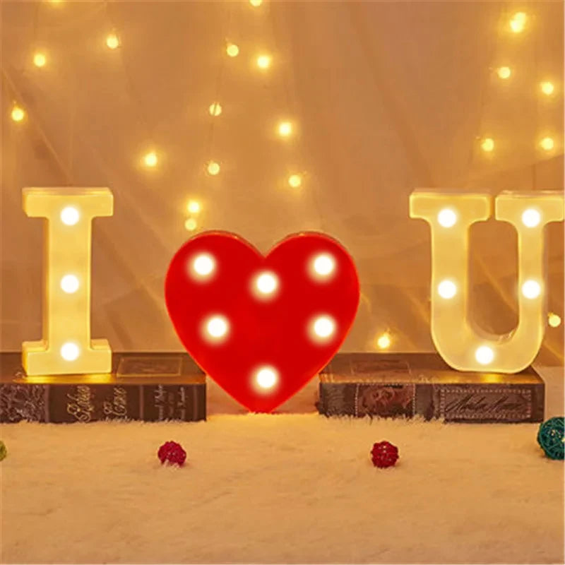 Illuminated LED Letters
