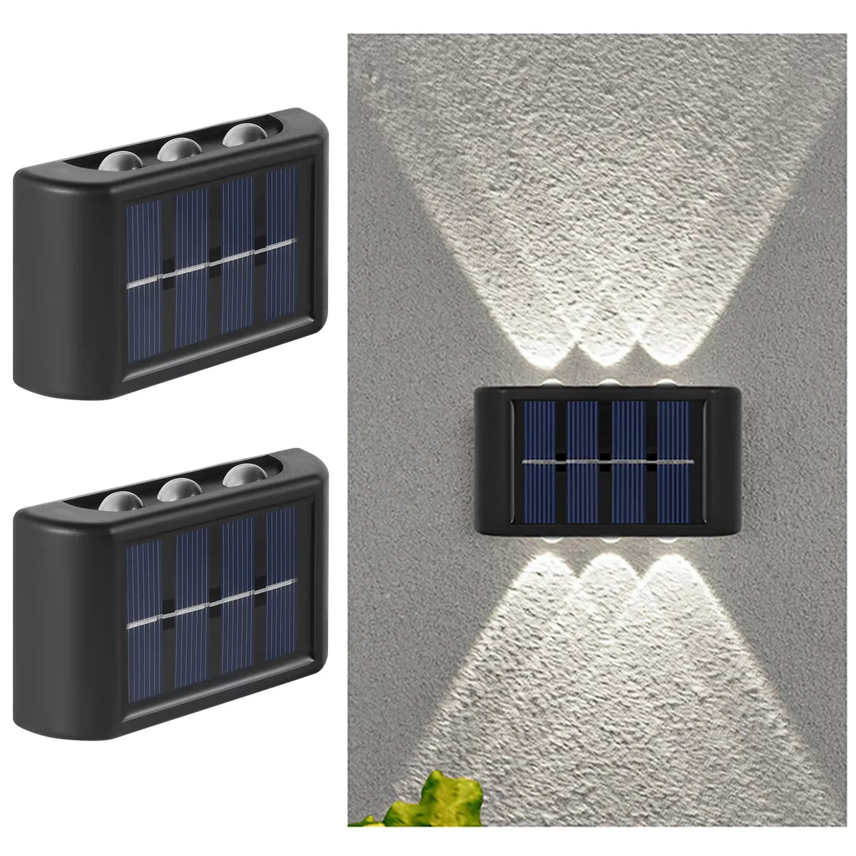 LumiGlow - Solar Wall Light