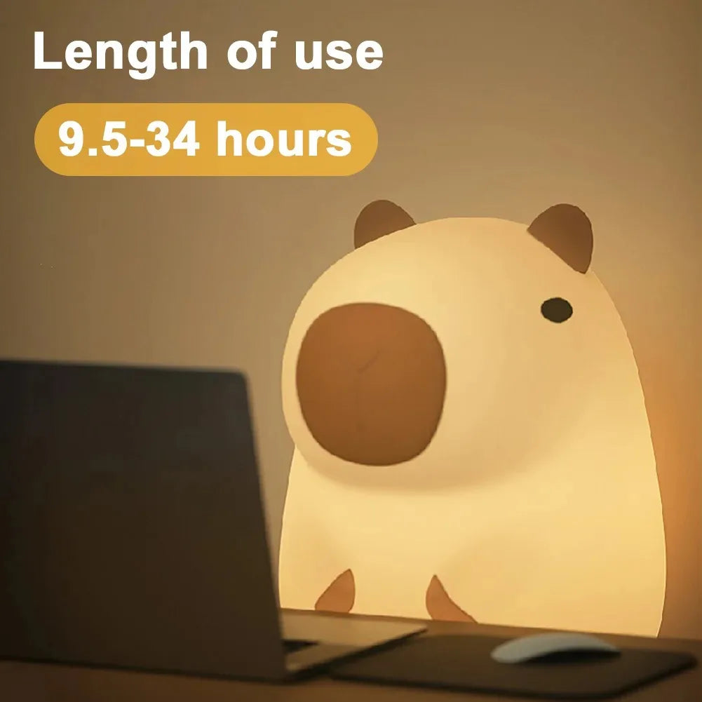 Silicone Animal Night Light