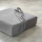 1pc Plush Sofa Slipcover Anti-slip Elastic Sofa Cover for Bedroom Office Living Room Home Decor Couch Cover Furniture Protector