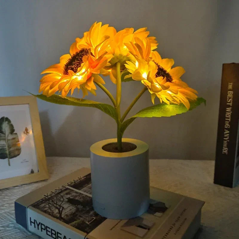 LED Sunflower Table Lamp