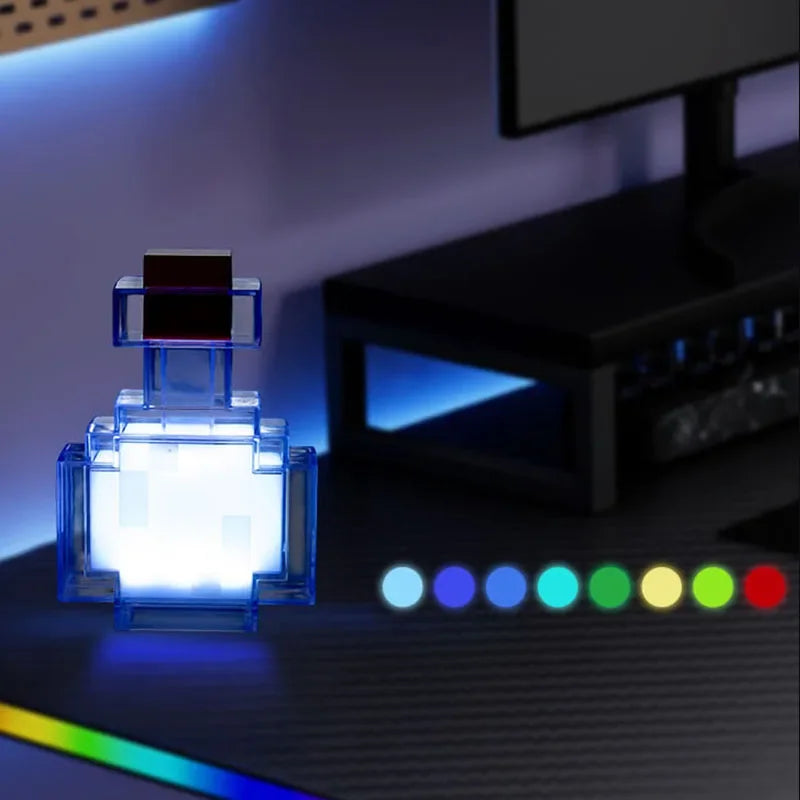 Colour-Changing LED Potion Bottle Light