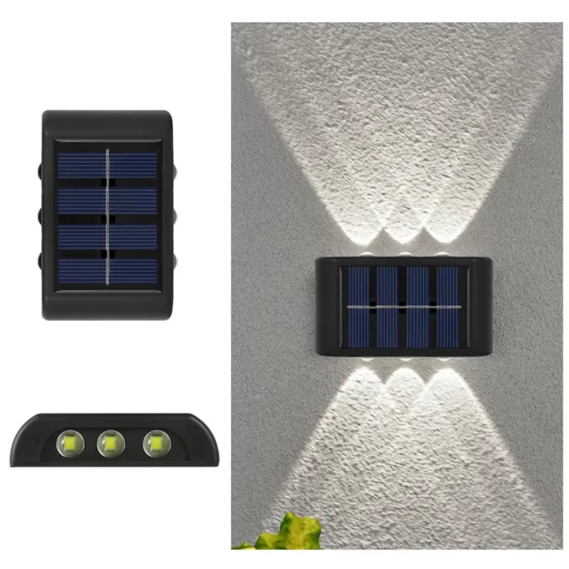 LumiGlow - Solar Wall Light