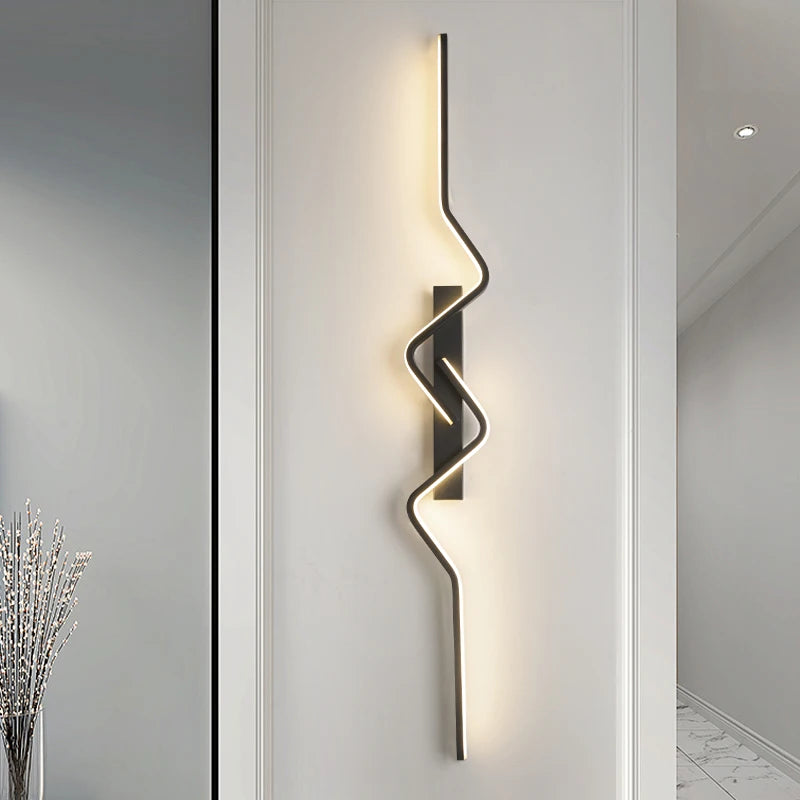 Modern Stairs Wall Light Nordic Living Room Lights For Wall Sconce Ceiling Light Home Decor Lighting Fixtures Long Decor Ghts