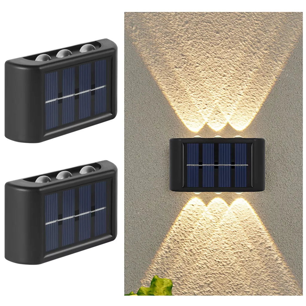 LumiGlow - Solar Wall Light