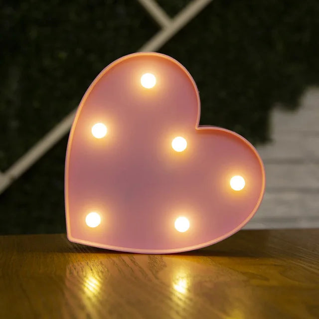 Illuminated LED Letters