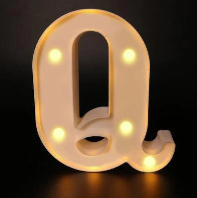 Illuminated LED Letters
