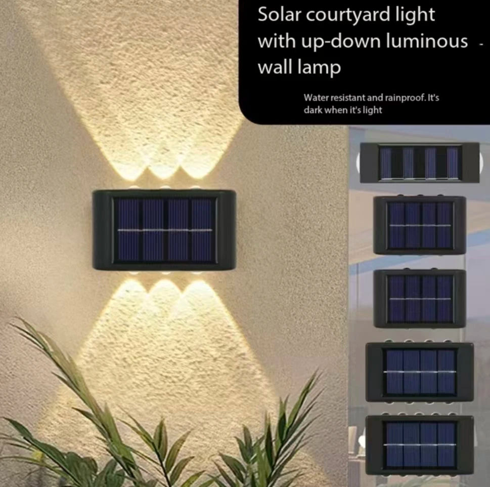 LumiGlow - Solar Wall Light