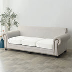 1pc Plush Sofa Slipcover Anti-slip Elastic Sofa Cover for Bedroom Office Living Room Home Decor Couch Cover Furniture Protector