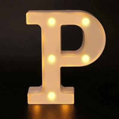 Illuminated LED Letters