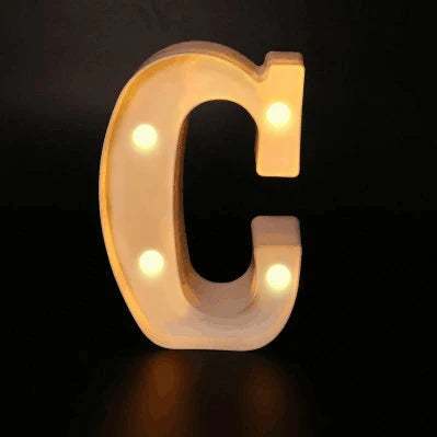 Illuminated LED Letters
