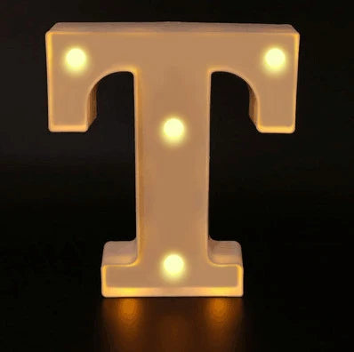 Illuminated LED Letters