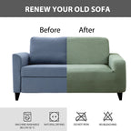 Jacquard Elastic Sofa Cover For Living Room Slipcovers Stretch Polar Fleece Armchair Protector L Shaped Sofa 1/2/3/4 Seater Home